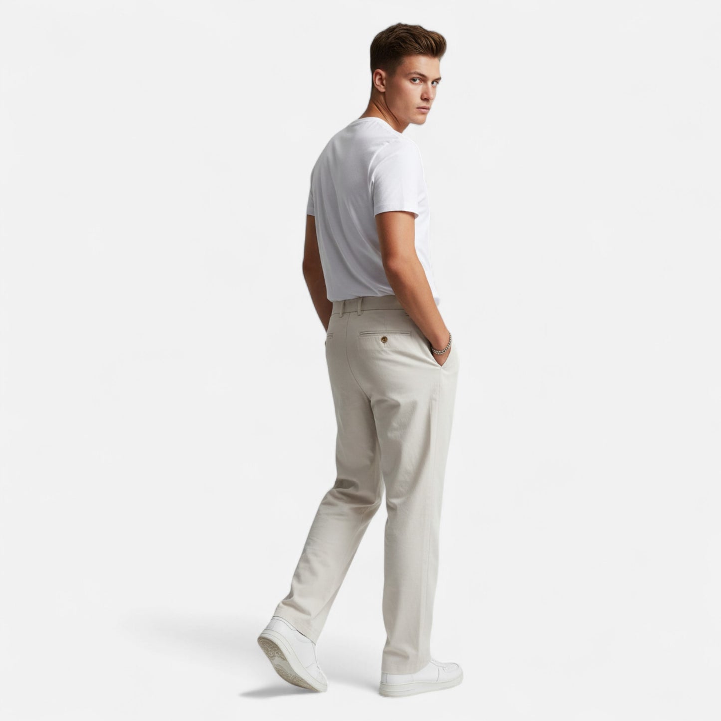 Donlois | Men’s Trousers – Classic Double Pleat Elegance