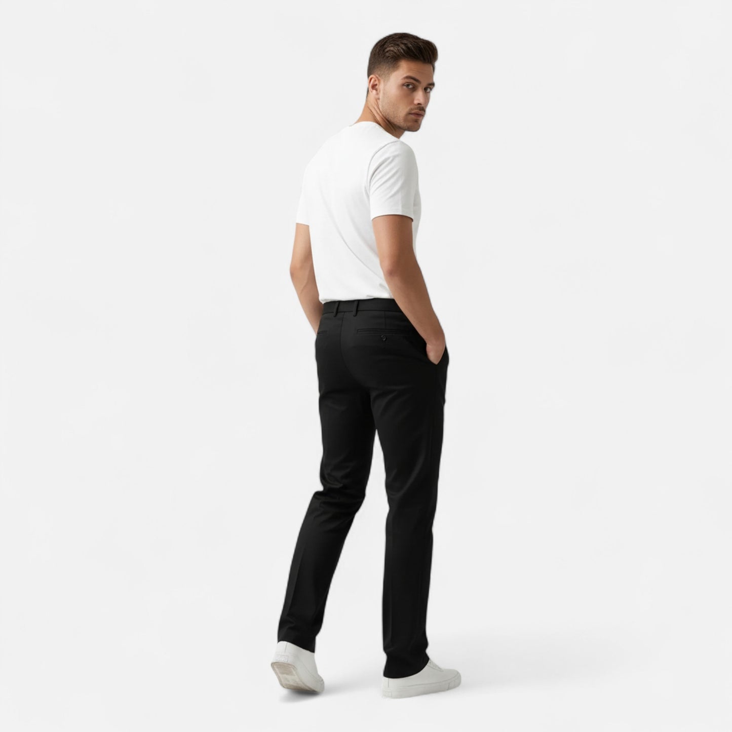 Donlois | Men’s Pants – Classic Straight-Leg Tailored Elegance