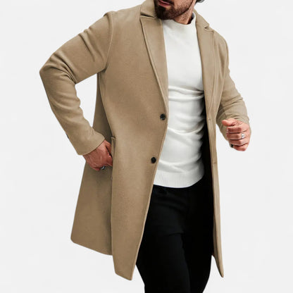 Donlois | Men’s Coat – Simple Casual Fleece Elegance