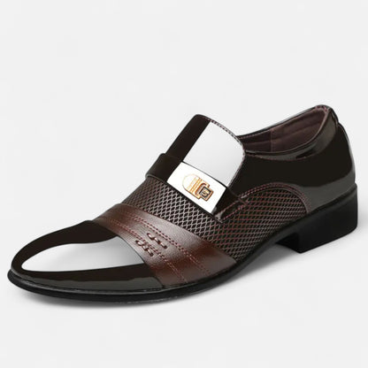 Donlois | Men’s Shoes – Classic Cowhide Penny Loafers