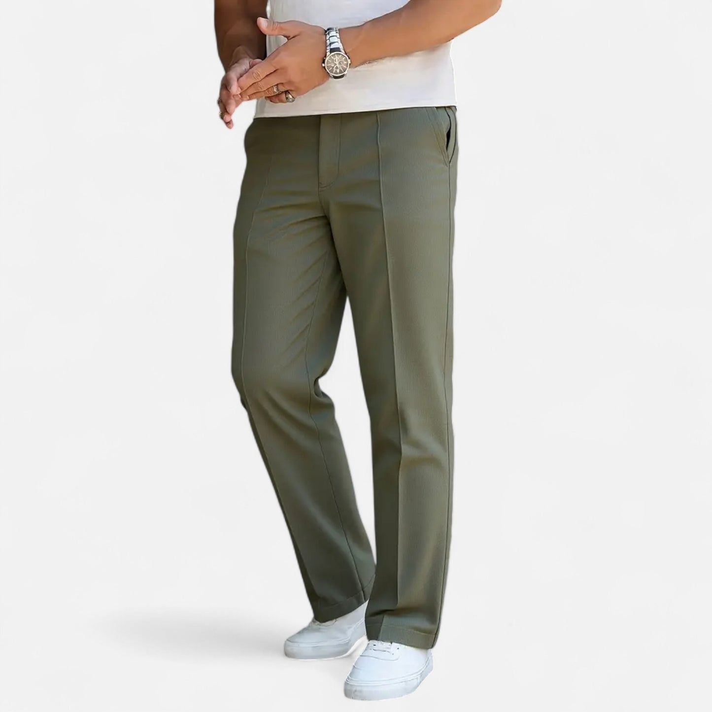 Donlois | Men’s Pants – Classic Straight-Leg Tailored Elegance