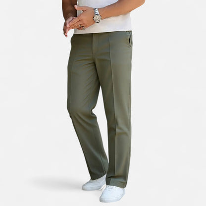 Donlois | Men’s Pants – Classic Straight-Leg Tailored Elegance