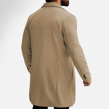 Donlois | Men’s Coat – Simple Casual Fleece Elegance