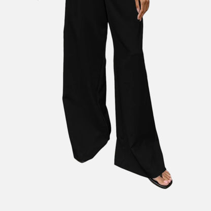 Donlois | Women’s Trousers – Stylish Wide-Leg Tailored Elegance