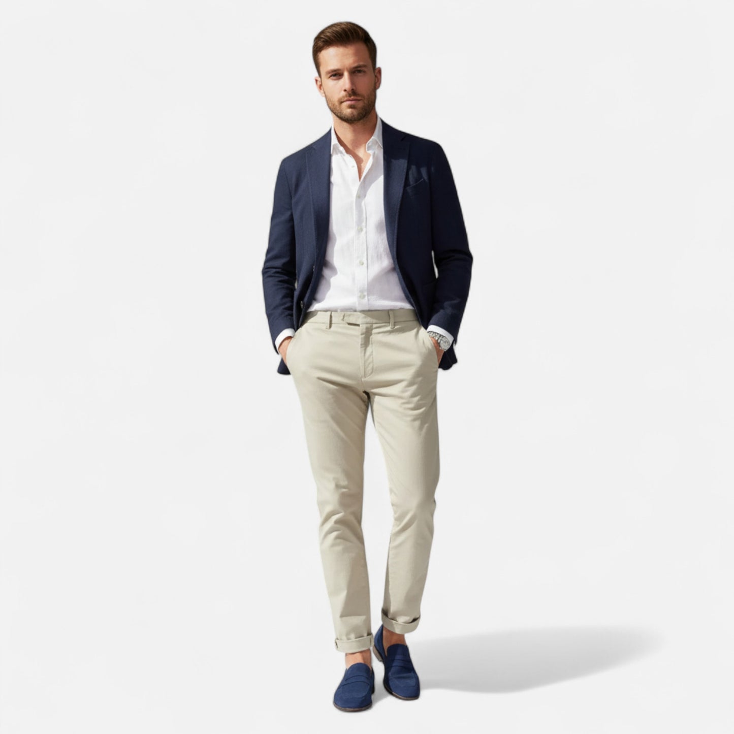 Donlois | Men’s Shoes – Classic Cowhide Penny Loafers