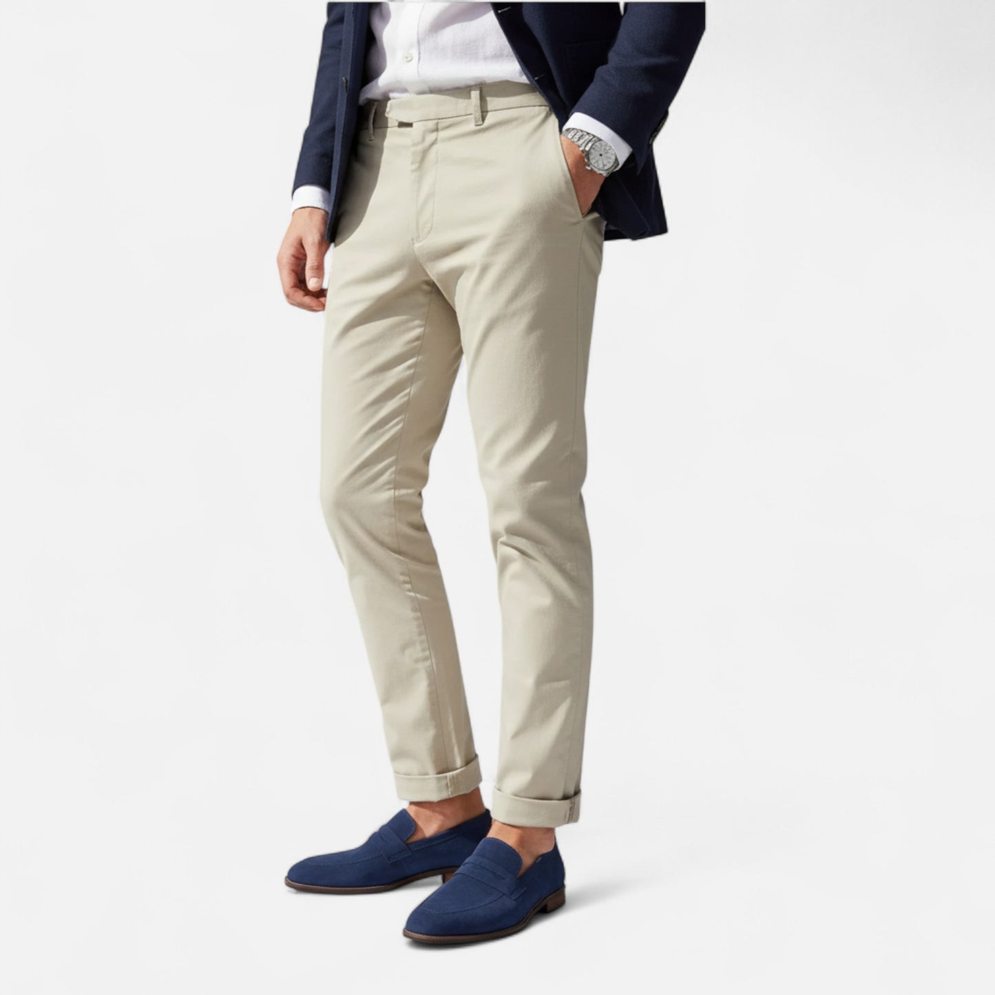 Donlois | Men’s Shoes – Classic Cowhide Penny Loafers