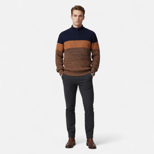 Donlois | Men’s Knitwear – Stretch Long Sleeve Heritage Style