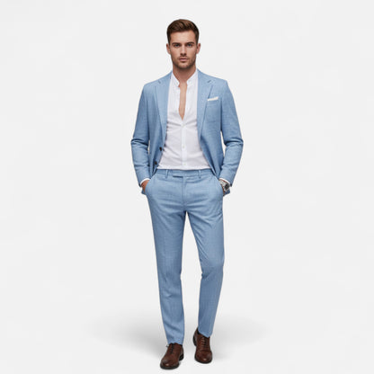 Donlois | Men’s Suit – Stylish Linen Heritage Elegance