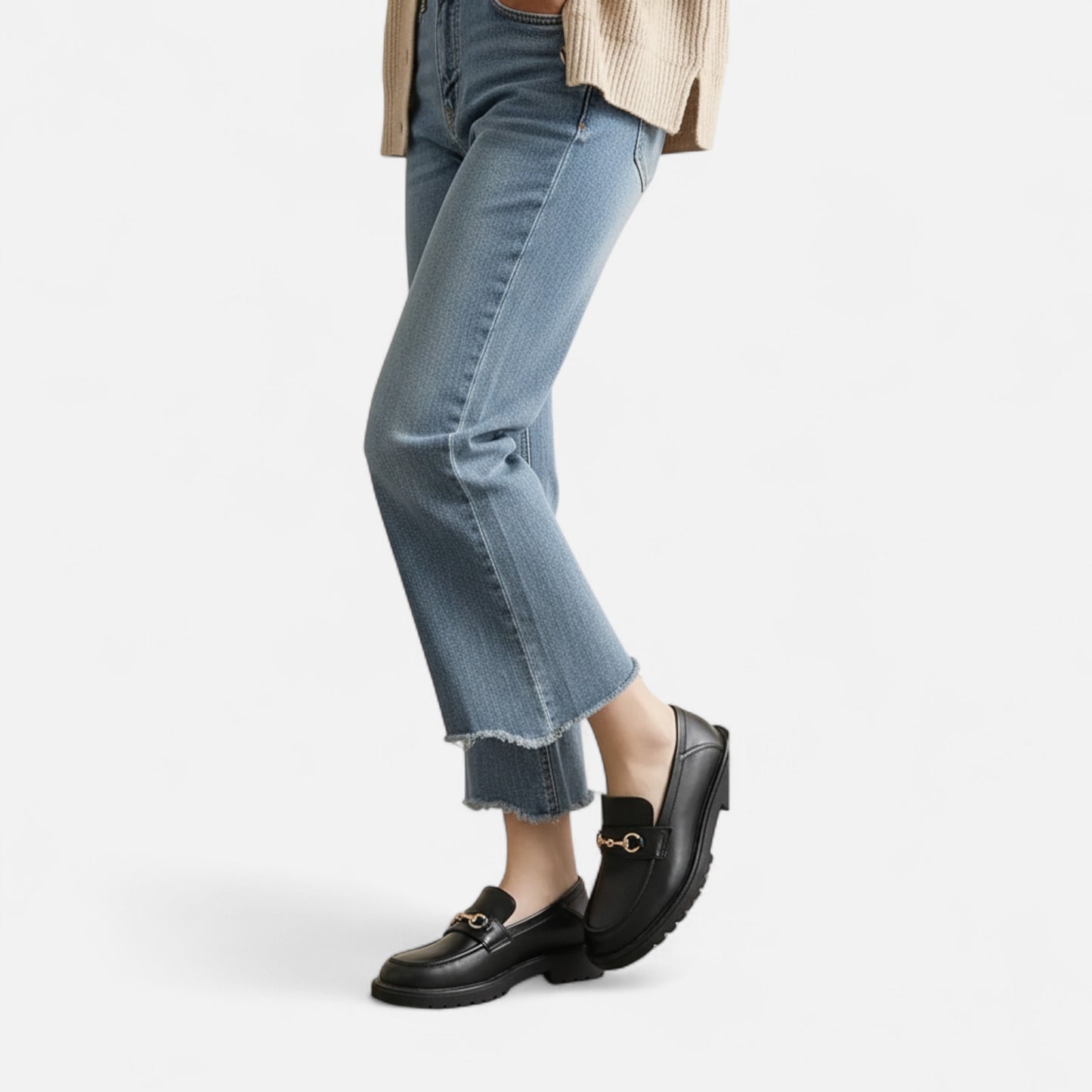 Donlois | Women’s Penny Loafers – Vintage Lightweight Elegance