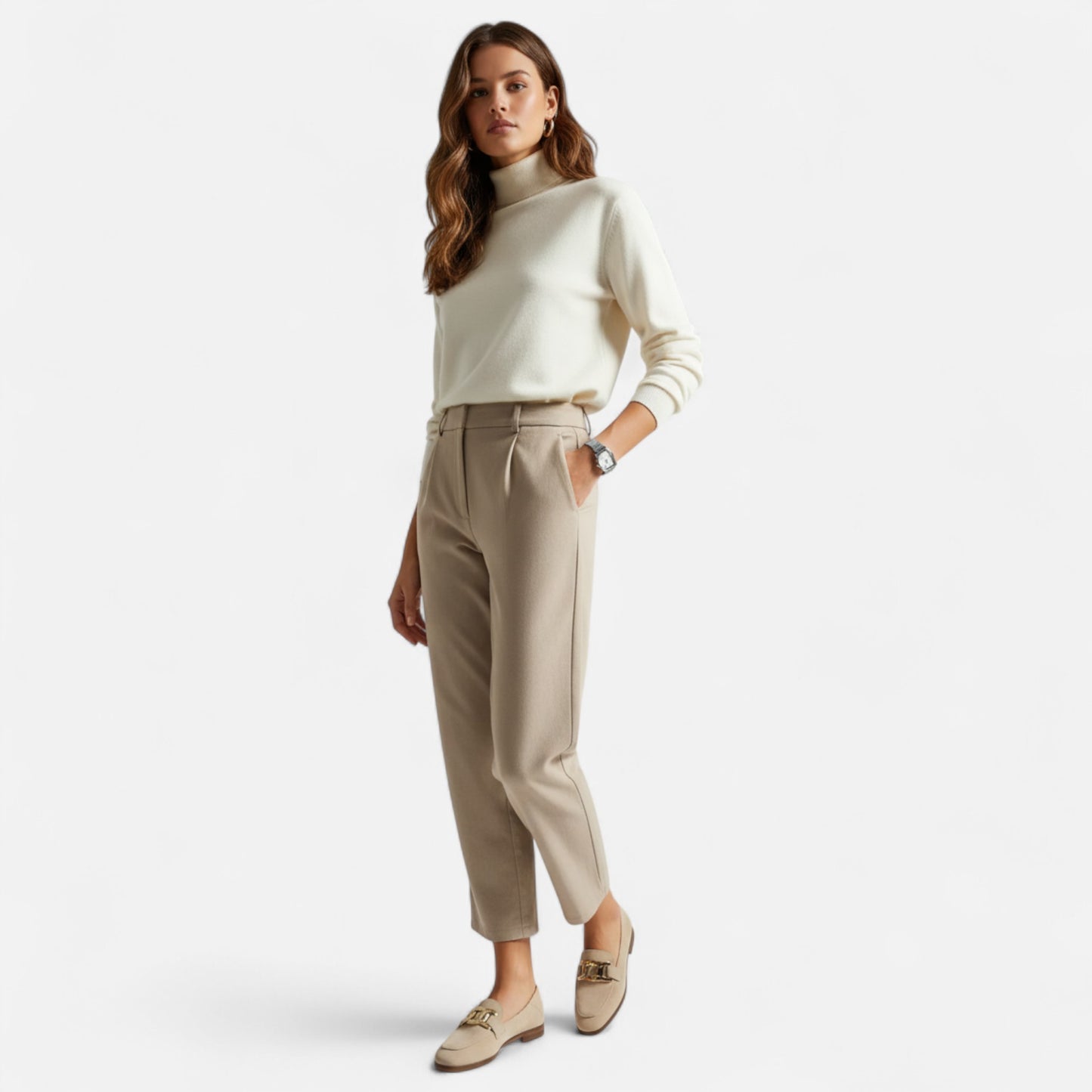 Donlois | Women’s Suede Loafers – Timeless Duchess Style