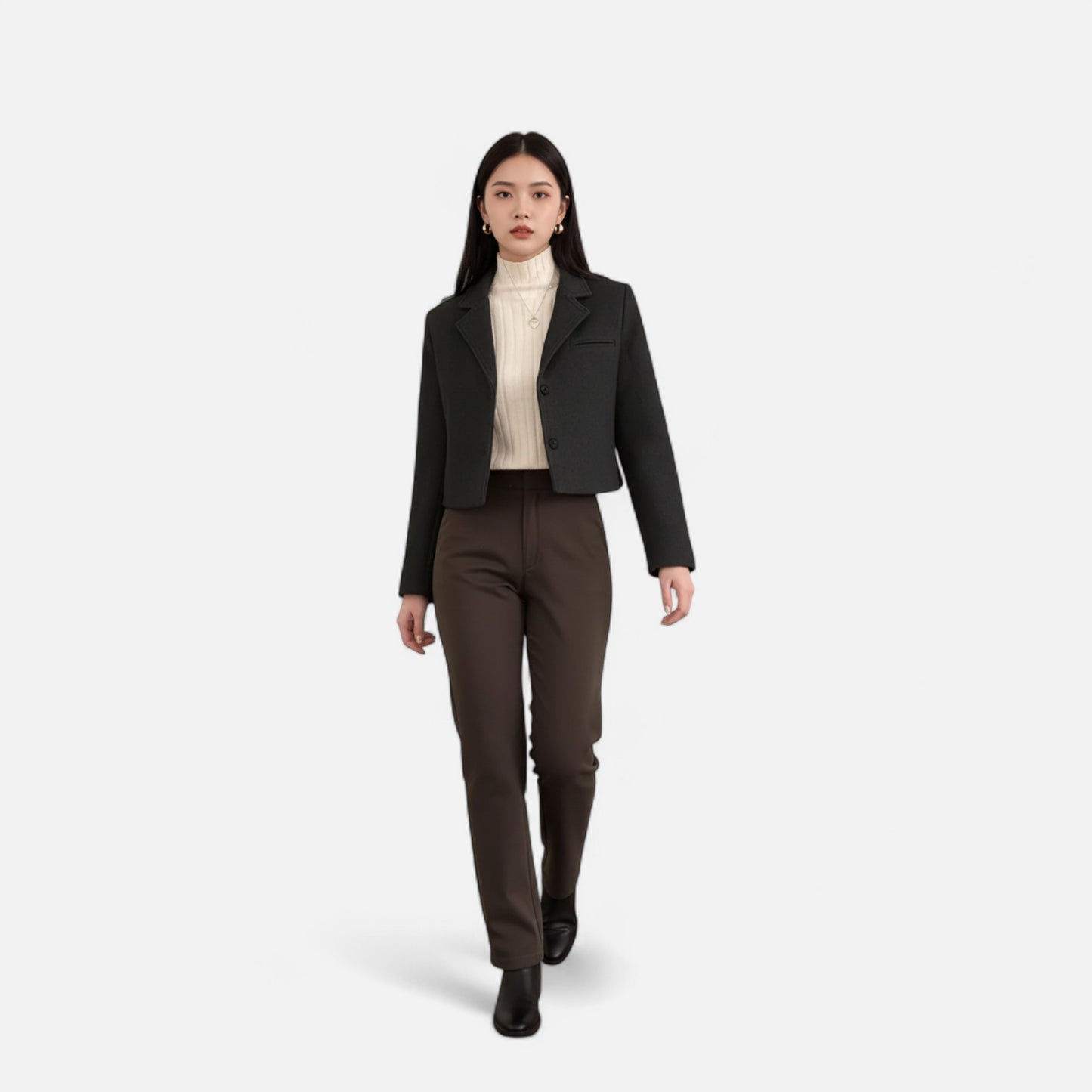 Donlois | Women’s Winter Blazer – Elegant Heritage Style