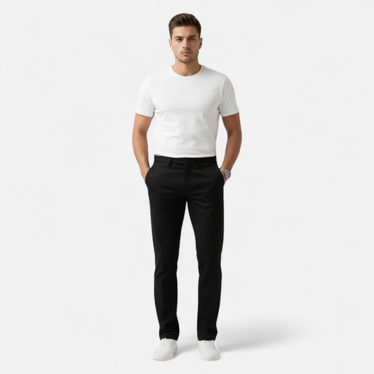 Donlois | Men’s Pants – Classic Straight-Leg Tailored Elegance