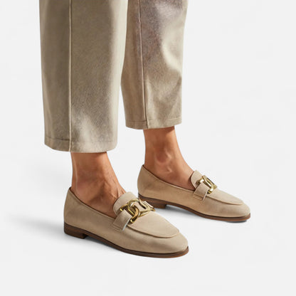 Donlois | Women’s Suede Loafers – Timeless Duchess Style