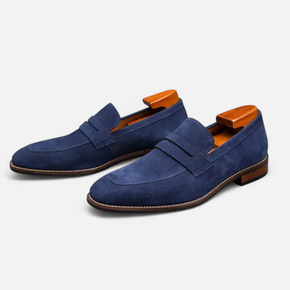 Donlois | Men’s Shoes – Classic Cowhide Penny Loafers