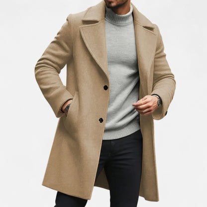 Donlois | Men’s Coat – Simple Casual Fleece Elegance