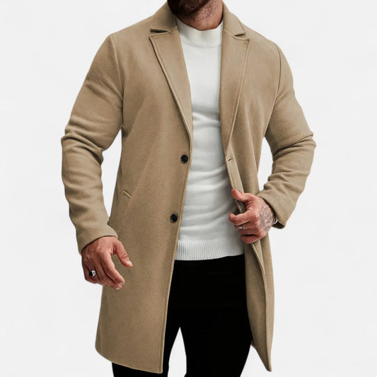 Donlois | Men’s Coat – Simple Casual Fleece Elegance
