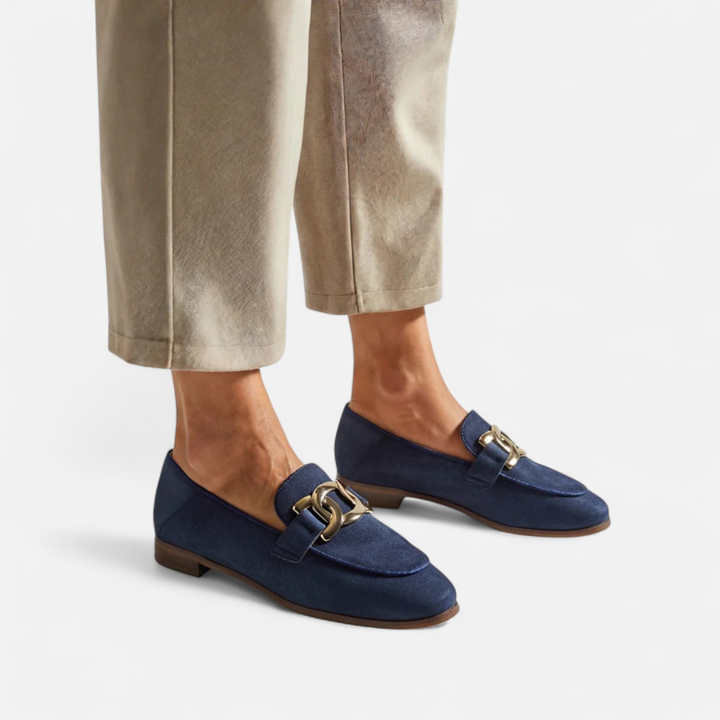 Donlois | Women’s Suede Loafers – Timeless Duchess Style